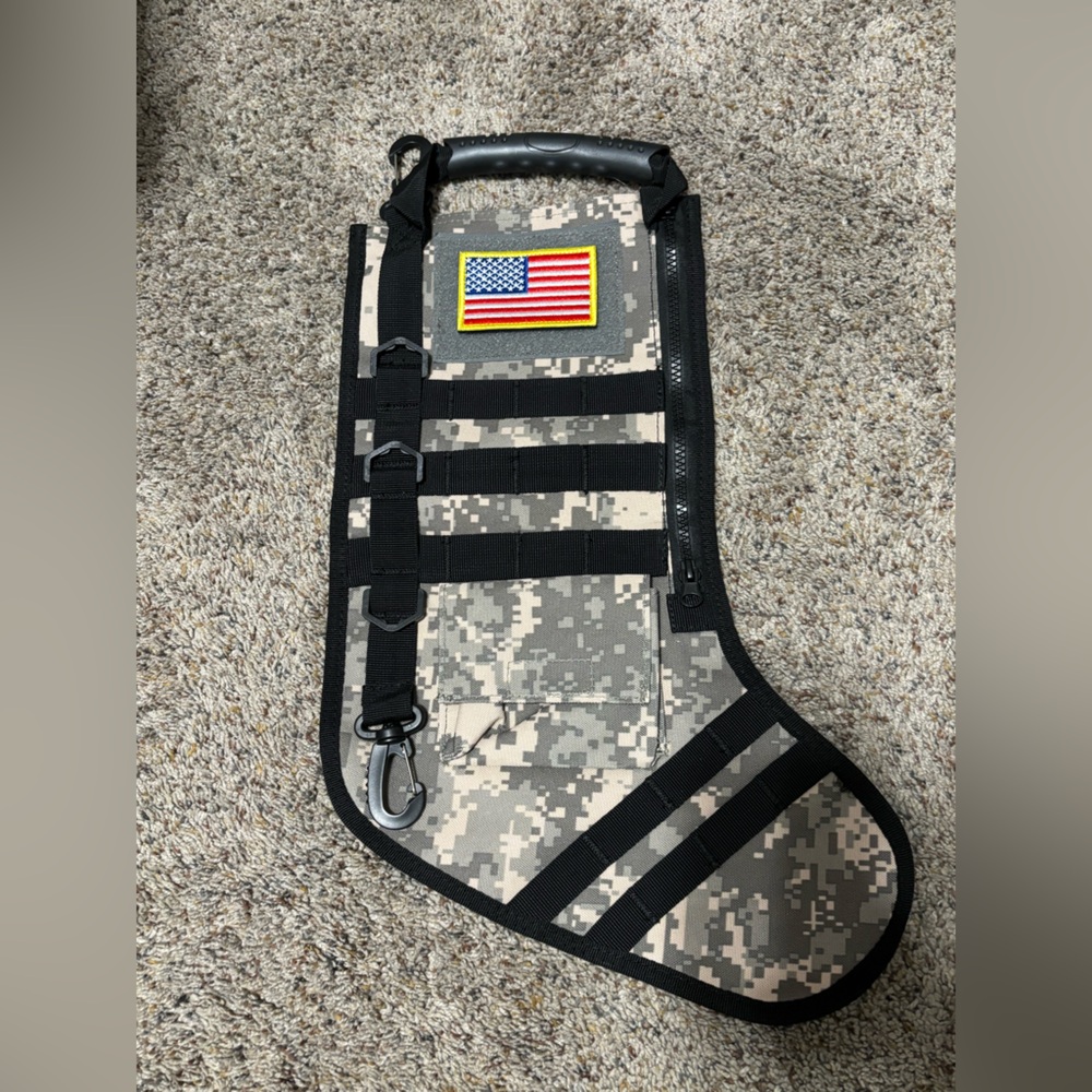 Camouflage Tactical Men Christmas stocking